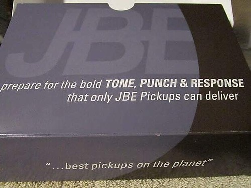 Joe Barden Engineering (JBE Pickups) JB5 J-Style 5-saitiges Bass Pickup Set schwarz - Bild 3 von 4