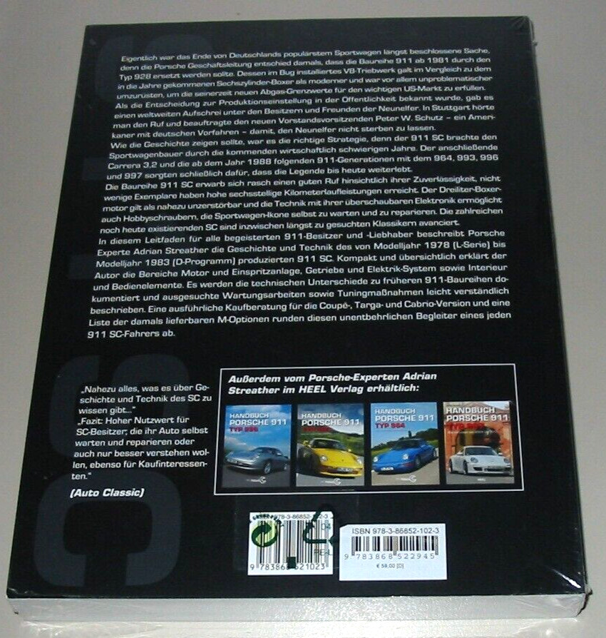 Thumbnail - Handbuch Porsche 911 Sc Baujahre 1978 - 1983 Reparatur Wartung Service
