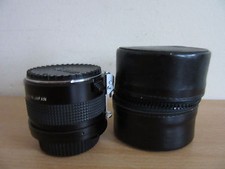Vintage Vivitar MC 75-205mm 2x Matched Multiplier w/ Case