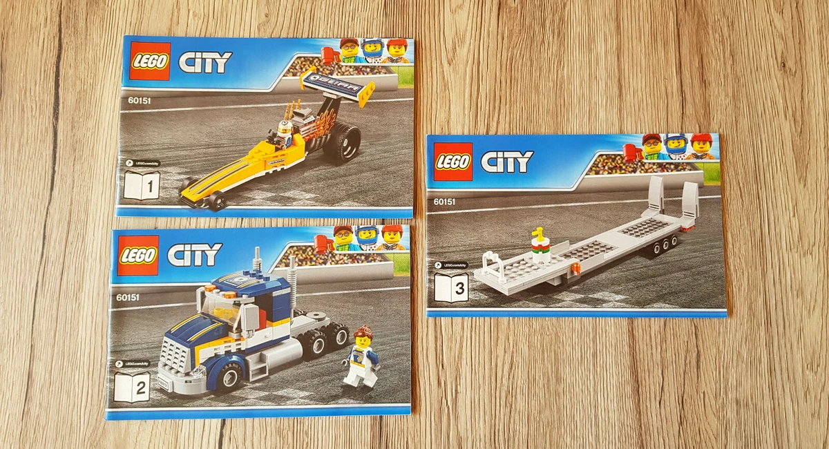 LEGO CITY 60151 Transporter Instruction Manual Lot , Only | eBay