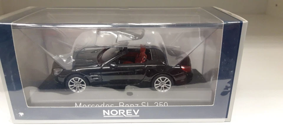 Norev Mercedes Benz SL 350 black 2012 1/43 351351 - Immagine 2 di 3