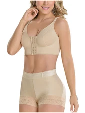 M&D 0211 Body Shaper Butt Lifter Slimmer Shorts | Calzones Levanta Cola Beige