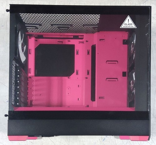 Fractal Design Case FD-C-POR1A-03 Mid Tower Pop Air RGB Black Magenta Clear - Zdjęcie 5 z 9