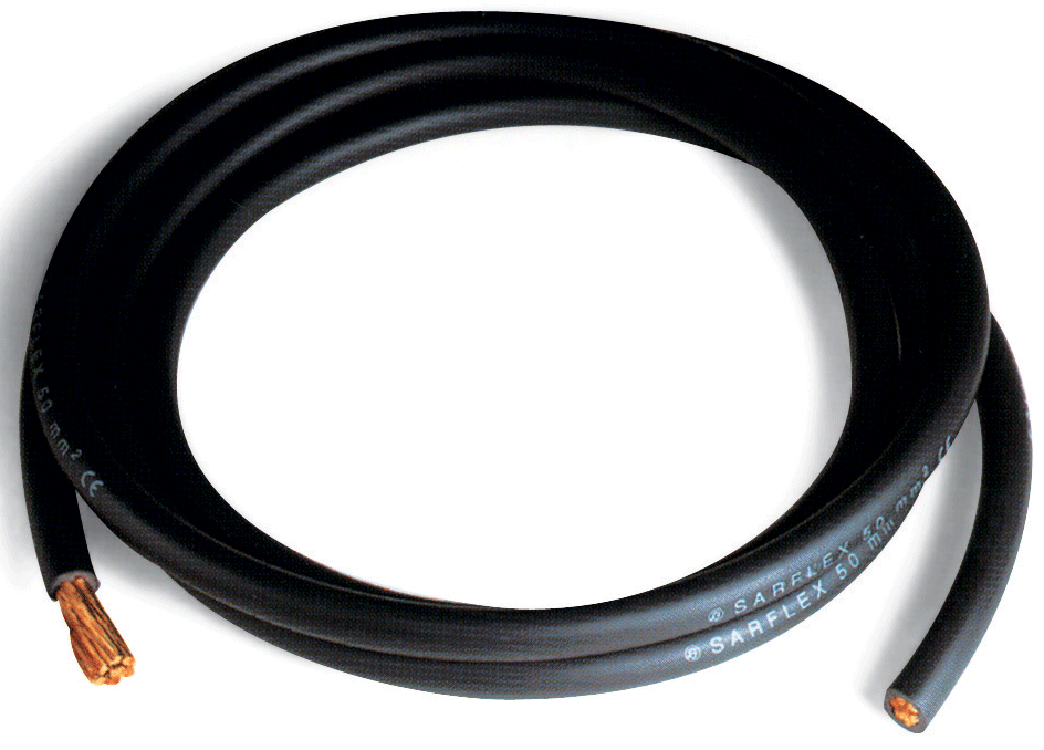 CAVO FLESSIBILE IN RAME PER SALDATRICE 25mm2 - al metro