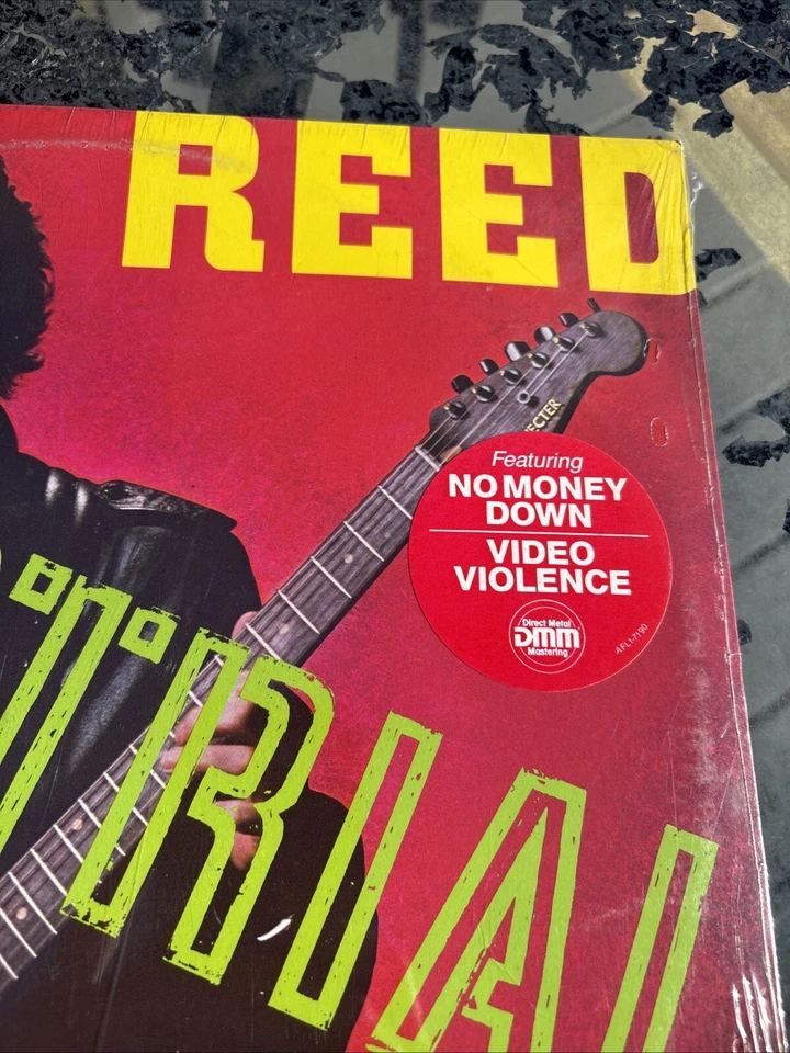 LOU REED - MISTRAIL - VINYL LP SEALED DIRECT METAL MASTER - 1986 - Notched - Image 4 of 4