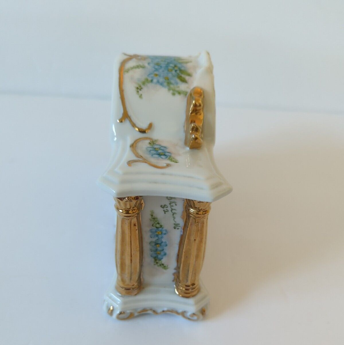 希少♦️LANDEX♦️国産♦️懐中時計型 ヴィンテージ時計♦️美品 いぶし金♦️電池式 Vintage Landex Royal Craft Quartz Alarm Clock Japan/made of