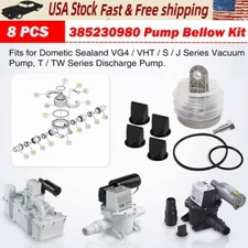 385230980 Pump Bellow Kit For Dometic S, T, J, VG & VHT series Vacuum Pump Kit