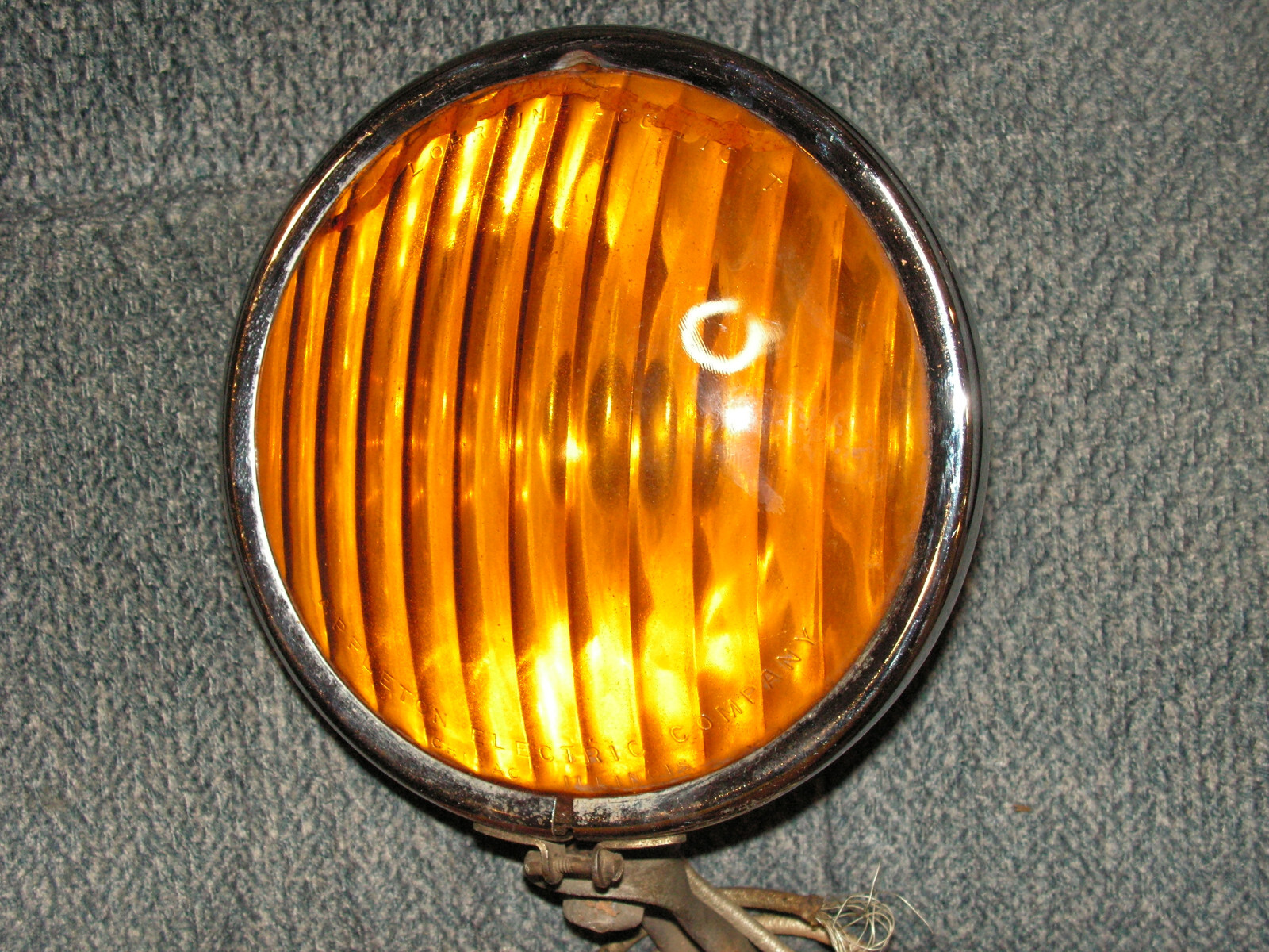 NICE Vintage Appleton-Lorraine Fog Light w/ Mounting Brackers Model 45 ...