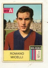 FIGURINA  CALCIATORI  MIRA  1965-66  BOLOGNA  MICELLI  NEW  MAI  ATTACCATA