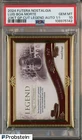 2024 Futera Nostalgia 23kt GP Cut Legend Luis Boa Morte AUTO 1/1 PSA 10