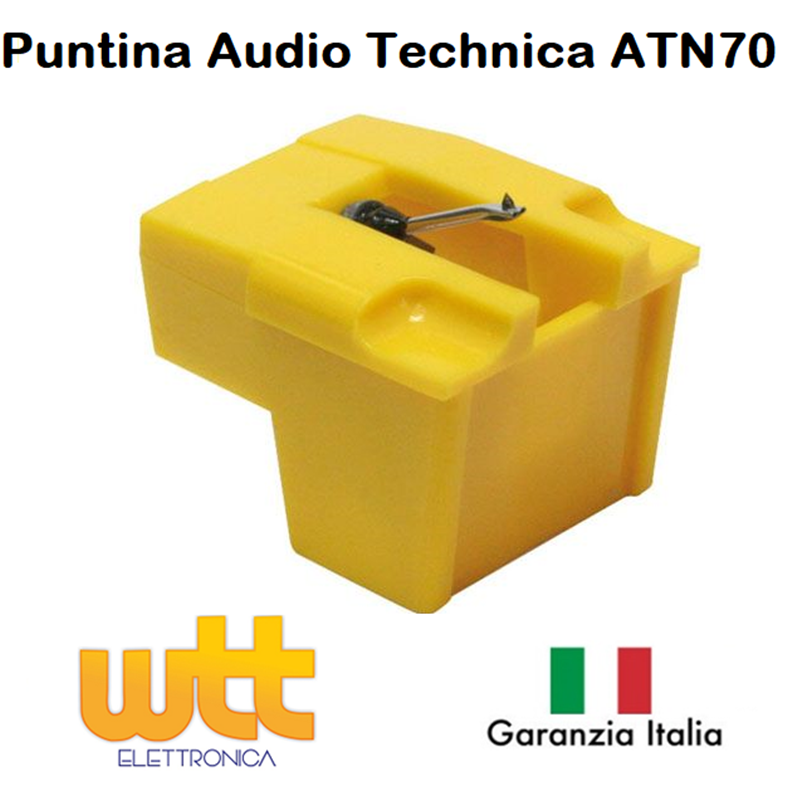 ATN 71 Puntina per testina giradischi Audio-Technica AT70/AT71/AT72