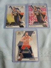 2019-20 Nicolo Melli Mosaic NBA Debut Pink + base rc + base nba debut Pelicans