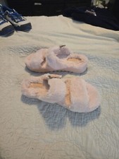 Women  s Koolaburra by UGG Faux Fur Pink Slides Slippers Size 7