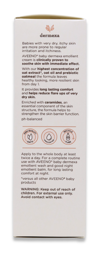 Aveeno Baby Dermexa Emollient Cream 150ml X 2 - Picture 4 of 5