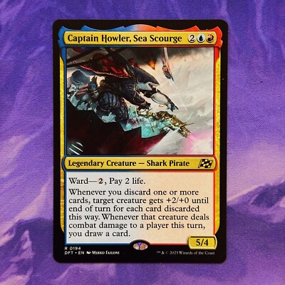 mtg ward discard a card Captain Howler, Sea Scourge (194) : Toys & Games Spectral Snatcher