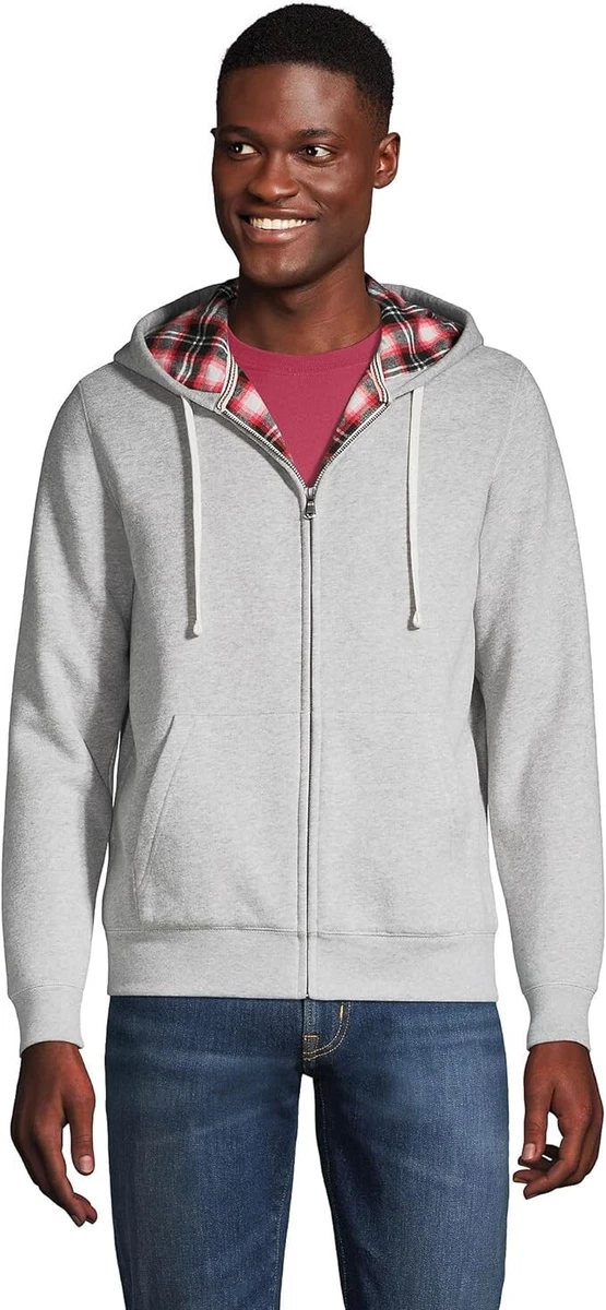 Flannel clearance lined hoodie