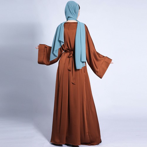 Ramadan Kaftan Abaya Muslim Women Long Dress Maxi Robe Dubai Party Gown Abayas - Picture 124 of 220