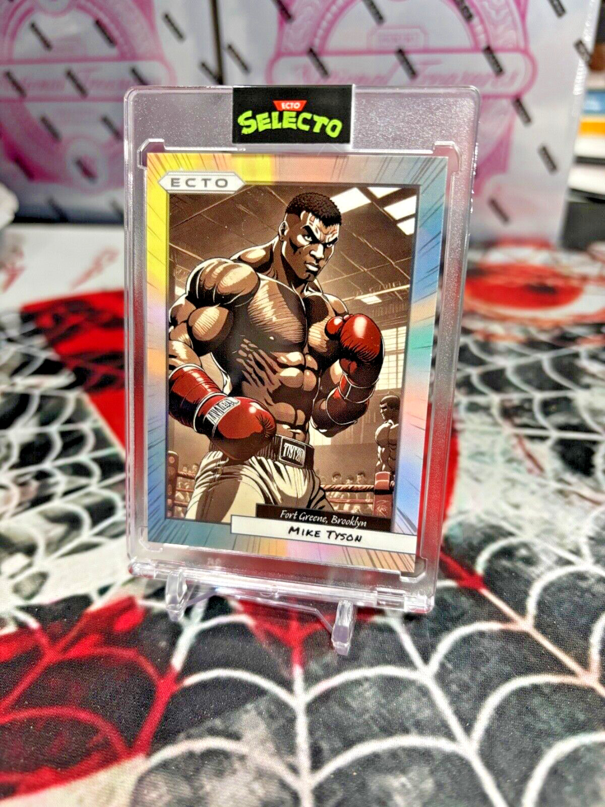 2025 Manga Mike Tyson Custom Trading Card - Limited to 25