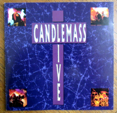 Candlemass - Live CD (1990) Original Metal Blade Imprint, Doom Metal from Sweden