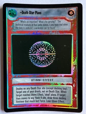 Star Wars CCG - Reflections I  - Death Star Plans Foil