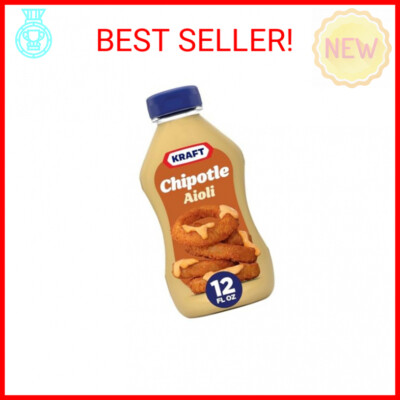 Kraft Chipotle Aioli, 12 fl oz Bottle