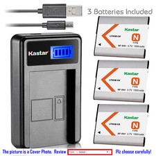 NP-BN1 BC-CSN Battery or LCD Charger for Sony Cyber-shot DSC-W560 W570 W580 TX5