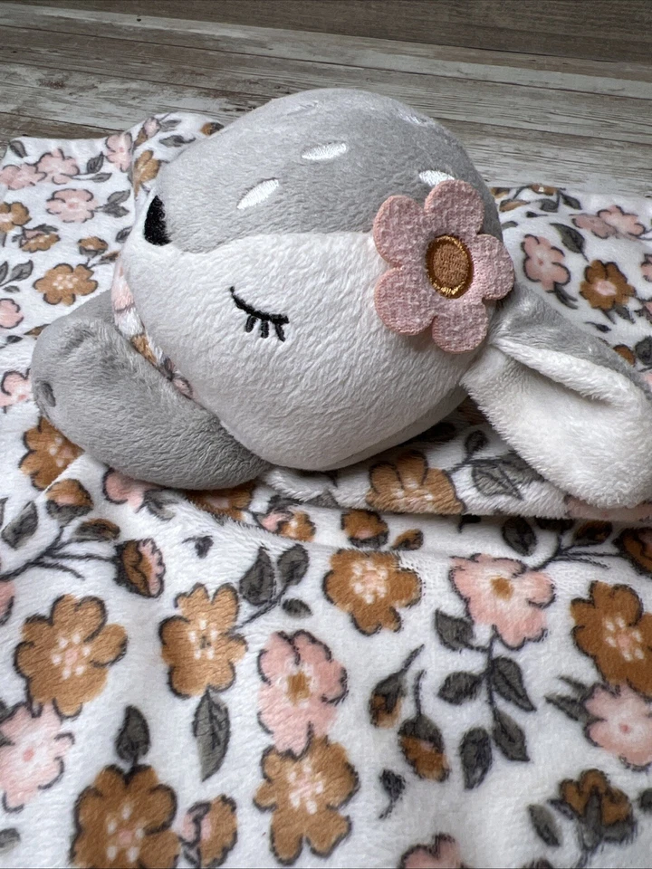 Modern Moments Baby Deer Fawn Plush Lovey - Cobertor de segurança - Floral bebê - Imagem 4 de 4