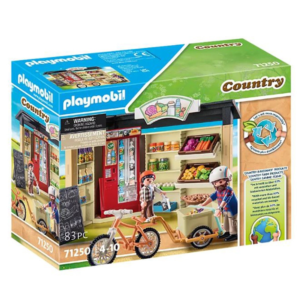Playmobil Country Farm Shop Building Set 71250 NEW | eBay