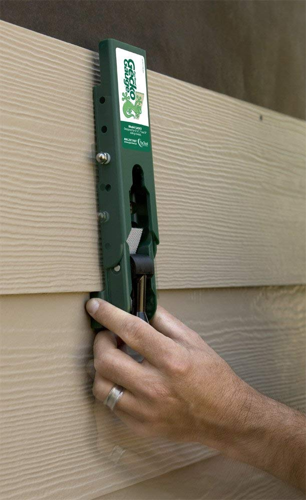 LP Siding Installation Tool Gecko Gauge Support Adjustable Hangers