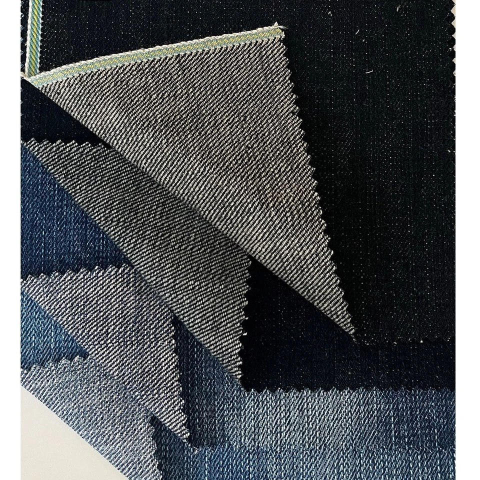 15 oz Selvedge Denim Fabric By The Yard Wholesale Premium  Salvedge Jeans Cloth - Image 4 of 4