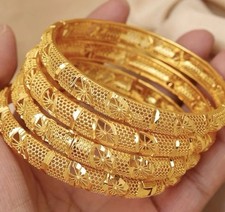 Golden Bangles Set