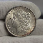 1889 US Morgan Silver Dollar $1 Nice AU+