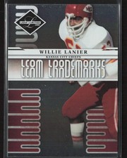 Willie Lanier 2008 Leaf Limited #T-39 Team Trademarks /999 Kansas City Chiefs