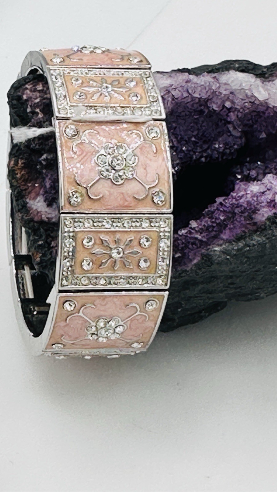 Romantic Crystal Bracelet Stack Set – Silver, Blu… - image 14