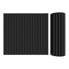 GWP08 Garage Wall Protector Foam Wall Column Corner Guard for 2-Pack Black 