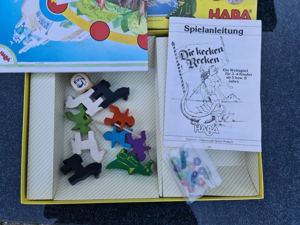Die kecken Recken - HABA 1994 - für 2-4 Spieler ab 5 Jahren - sehr gut !!! - Bild 2 von 3