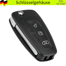 3 Tasten Klapp Schlüssel Gehäuse für Ford Transit Custom Tourneo Connect Bus