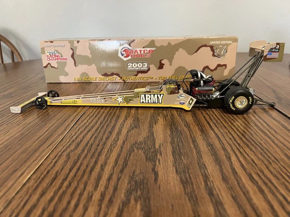 Matco Tools Racing Top Fuel Dragster 1:24 Scale Tony Schumacher Army 1 of 2000 - Image 2 of 4