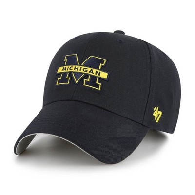 NCAA Michigan Wolverines Cap MVP navy Baseballcap 198304861561 Kappe