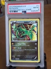 2012 Pokemon Black & White Dragon Vault Rayquaza Holo w/Stamp #11 - PSA 8 NM-MT
