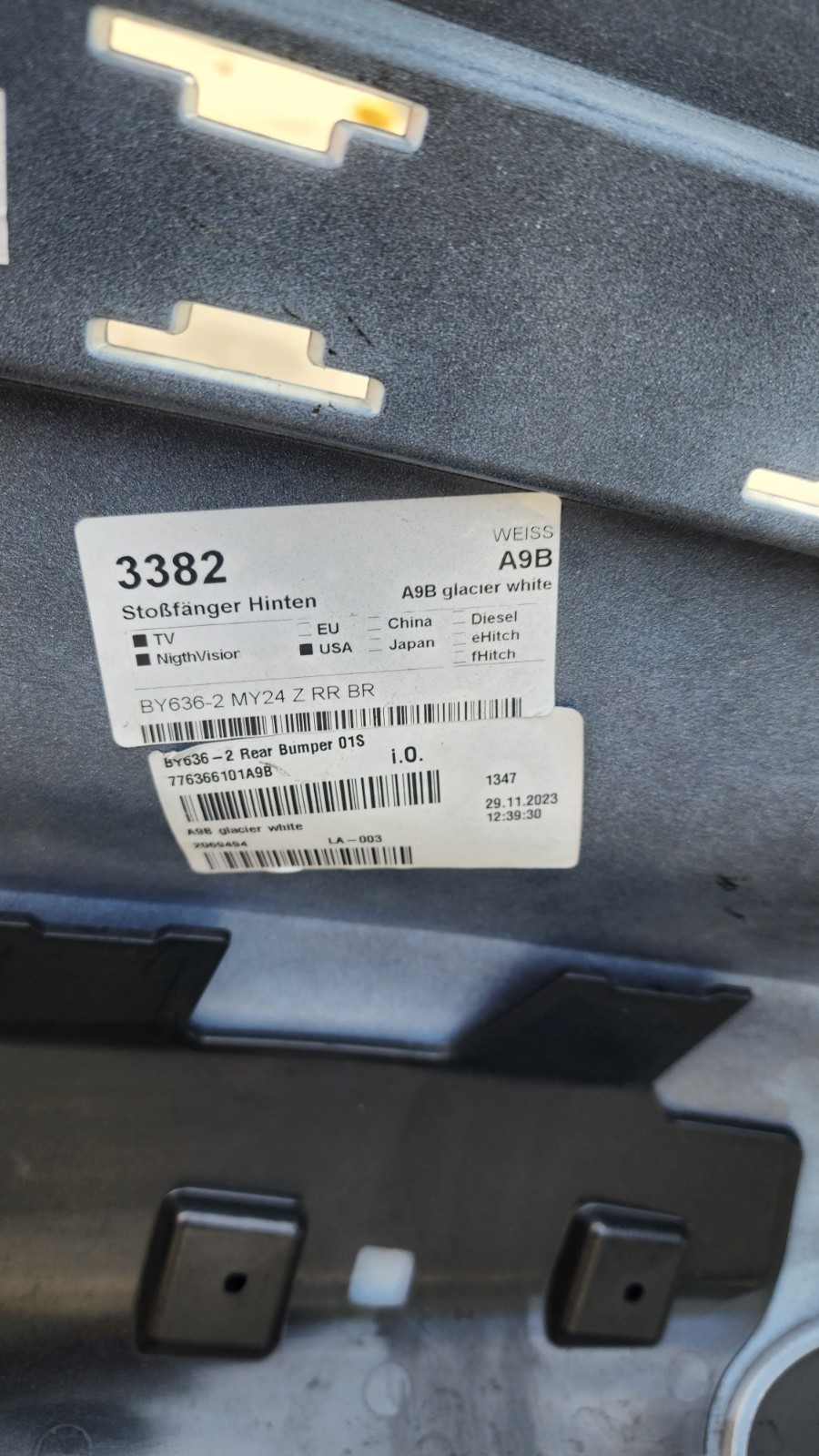 ⭐ OEM 2020-2023 Bentley Bentayga BY636-2 Rear Bumper Cover 36A807301H