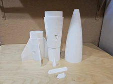 Honest John M50 Kit For LOC 2.56 Body Tubes Flying Model Rocket