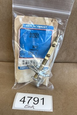 312951 Throttle Shaft Ford Jubilee NAA 600 700 800 900 Tractor EAE9581A ~ NOS