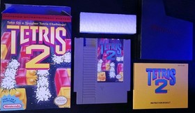 Tetris 2 Nintendo (NES) Complete CIB w/ All Inserts, Box & Manual