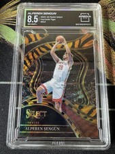 2023-24 Panini Select Alperen Sengun Courtside  Tiger Stripe Prizm #213
