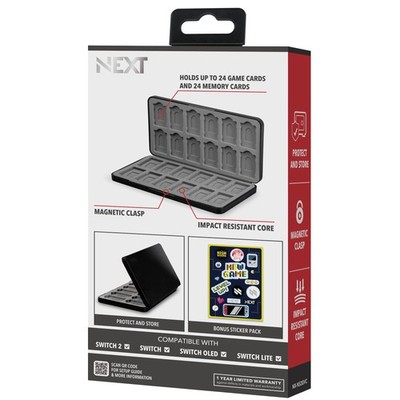 Nintendo Switch Game Cassette Computer NEXT II NEXT - Game Vault Case for Nintendo Switch 2 and Switch - Black | eBay