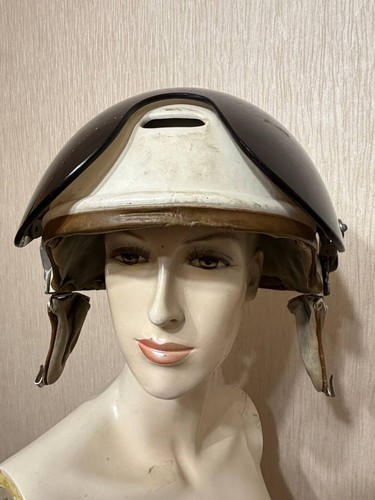 Casque de vol ancien armée de l'air soviétique ZSh-3M casque de pilote - URSS - Photo 9/24
