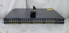 CISCO Catalyst 2960-X WS-C2960X-48LPS-L V06 48-Port Ethernet Switch
