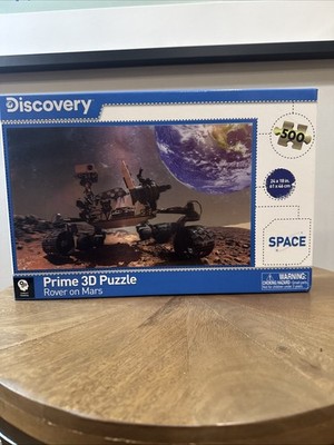 Discovery Prime 3D Puzzle Rover On Mars Space 500 Piece 24'' x 18'' Christmas gift