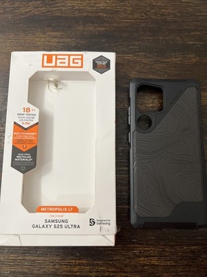 UAG Metropolis Case For Samsung Galaxy S25 Ultra Topography Black PREOWNED